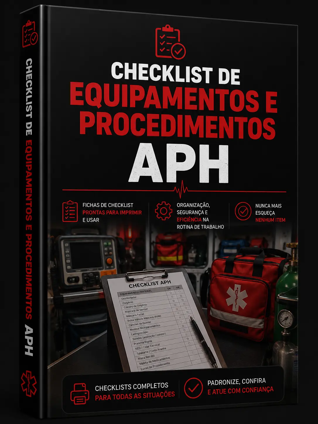 Checklist de equipamentos e procedimentos APH